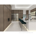 Custom smart luxury style white island kitchen cabinet